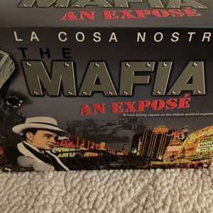 VHS Box Set (10 VHS Tapes) La Cosa Nostra Mafia An Expose Preowned